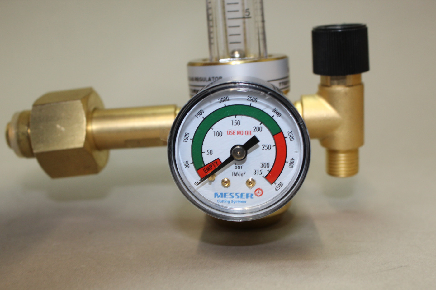 Druckminderer Argon/CO2 einstufig Flowmeter